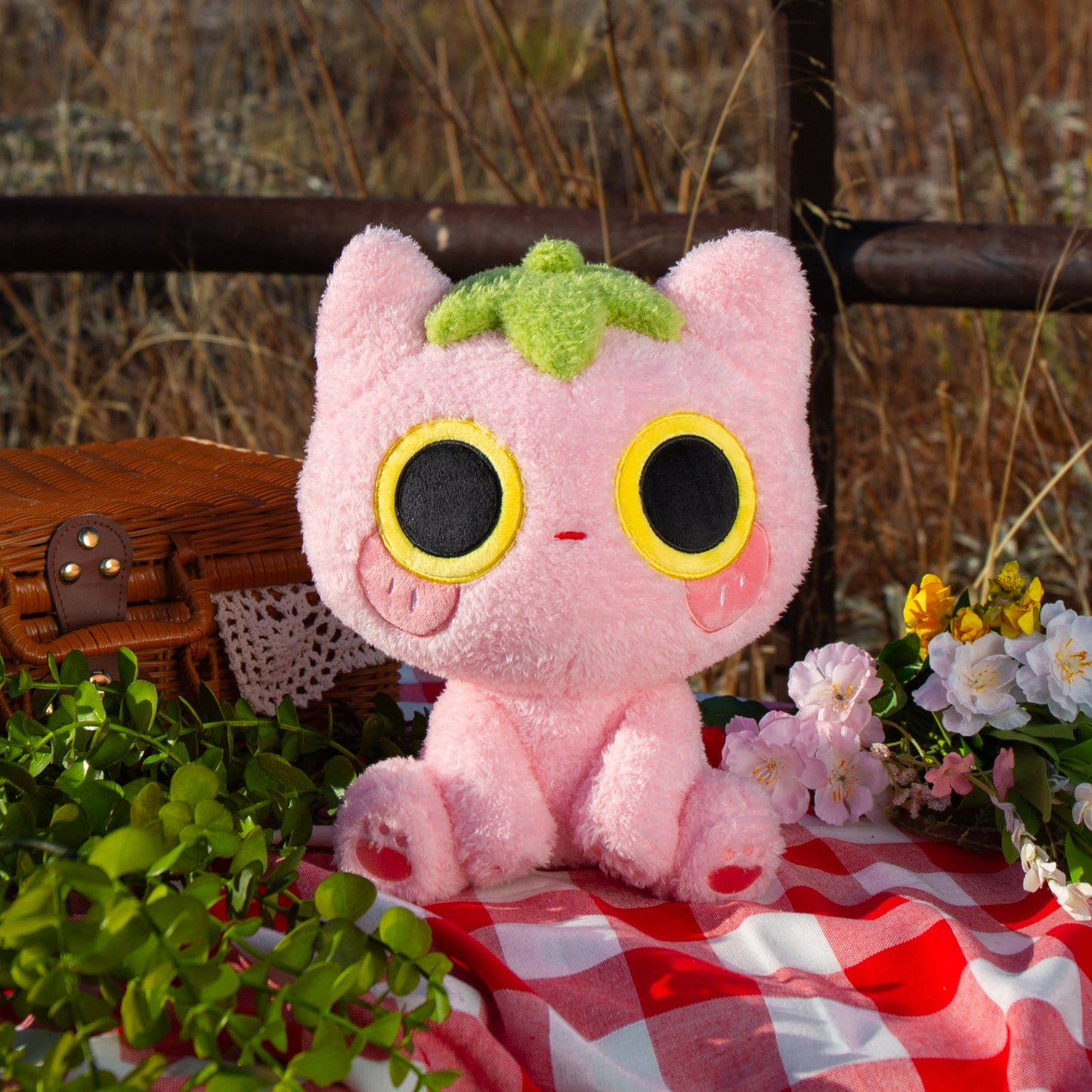 Strawmi – Strawberry Cat Plush Toy