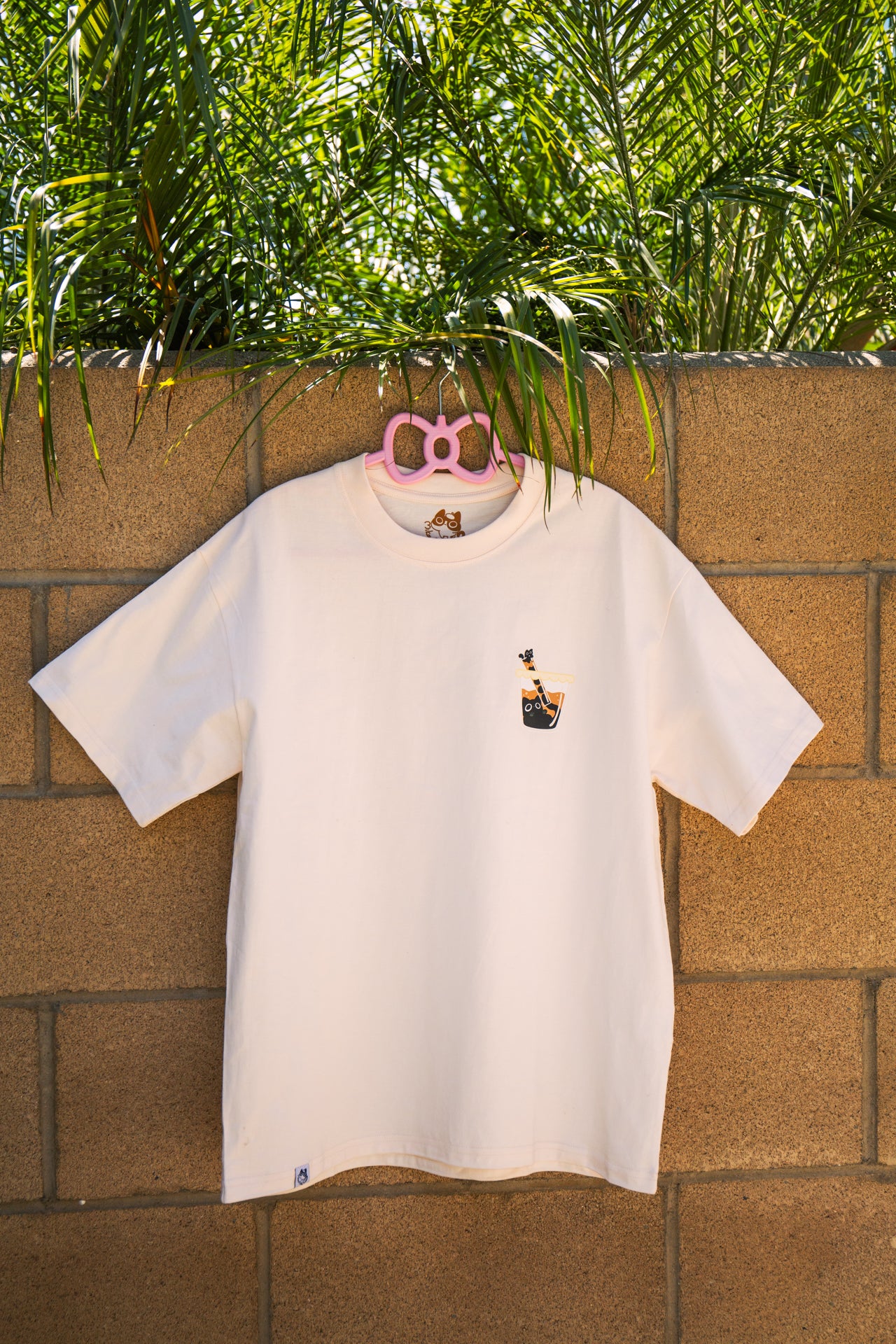 Cute Mewoba Oversized T-Shirt | Double-Sided Pattern | Boba Cat | Unisex Tee | Mikou Original Art