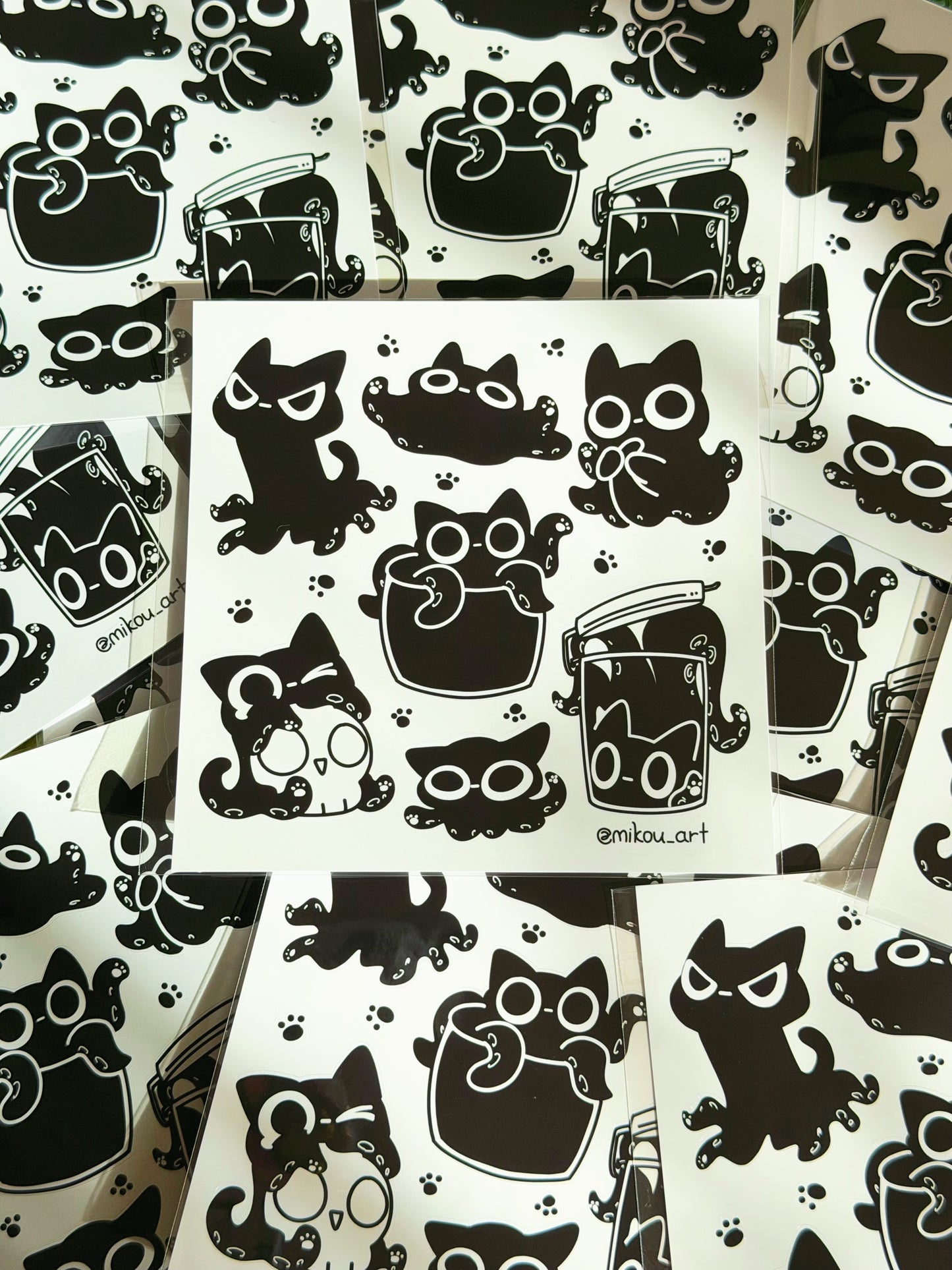 Sticker Sheet | Cat-thulhu Abyss