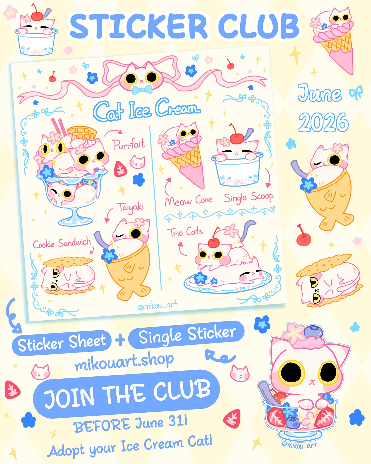 Sticker Club Member Subscription
