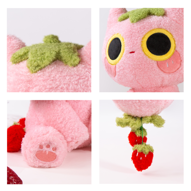 Strawmi – Strawberry Cat Plush Toy