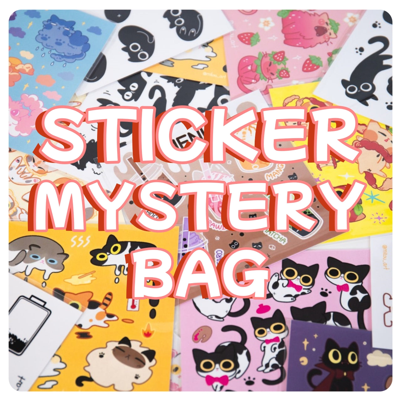 Sticker Sheet Mystery Bag