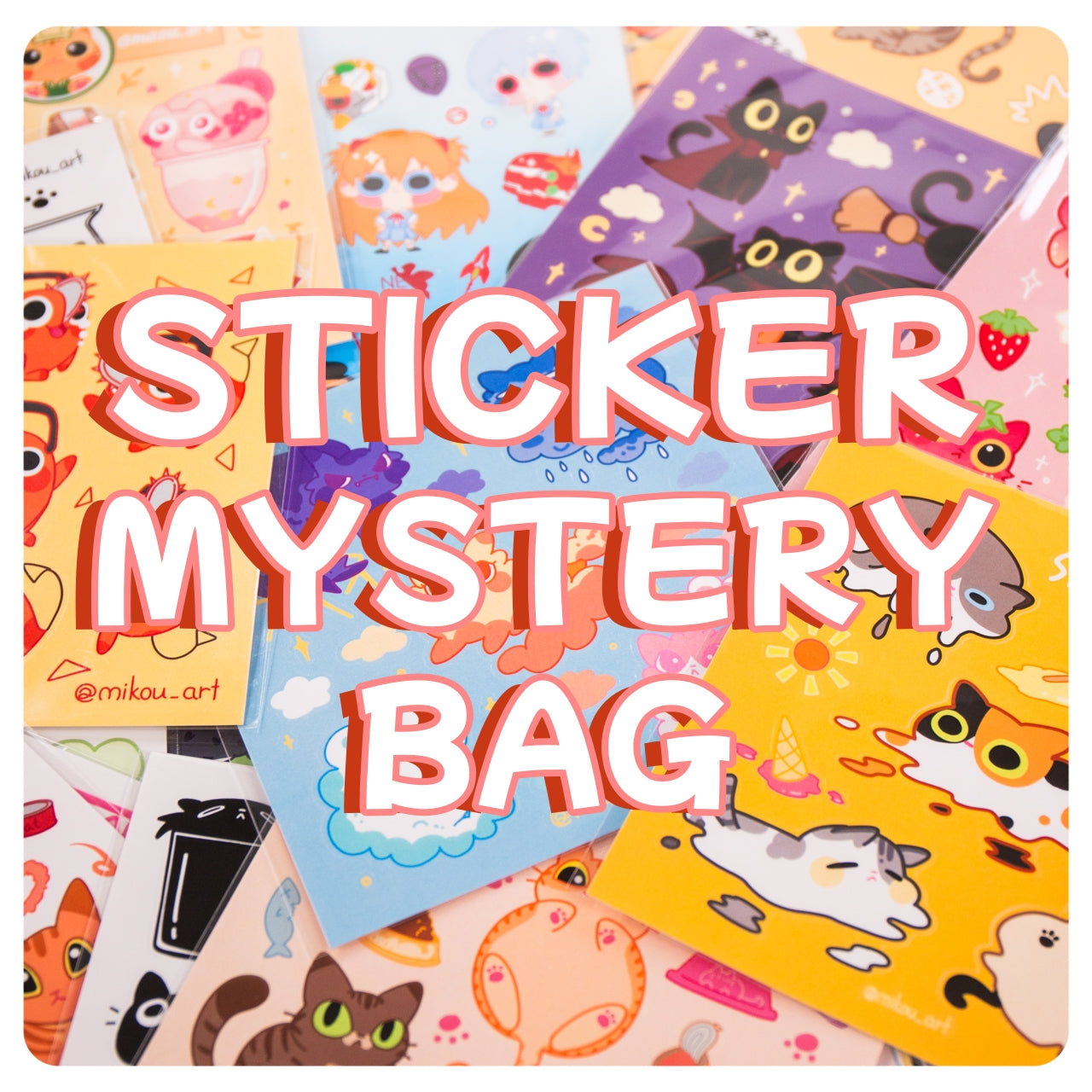 Sticker Sheet Mystery Bag