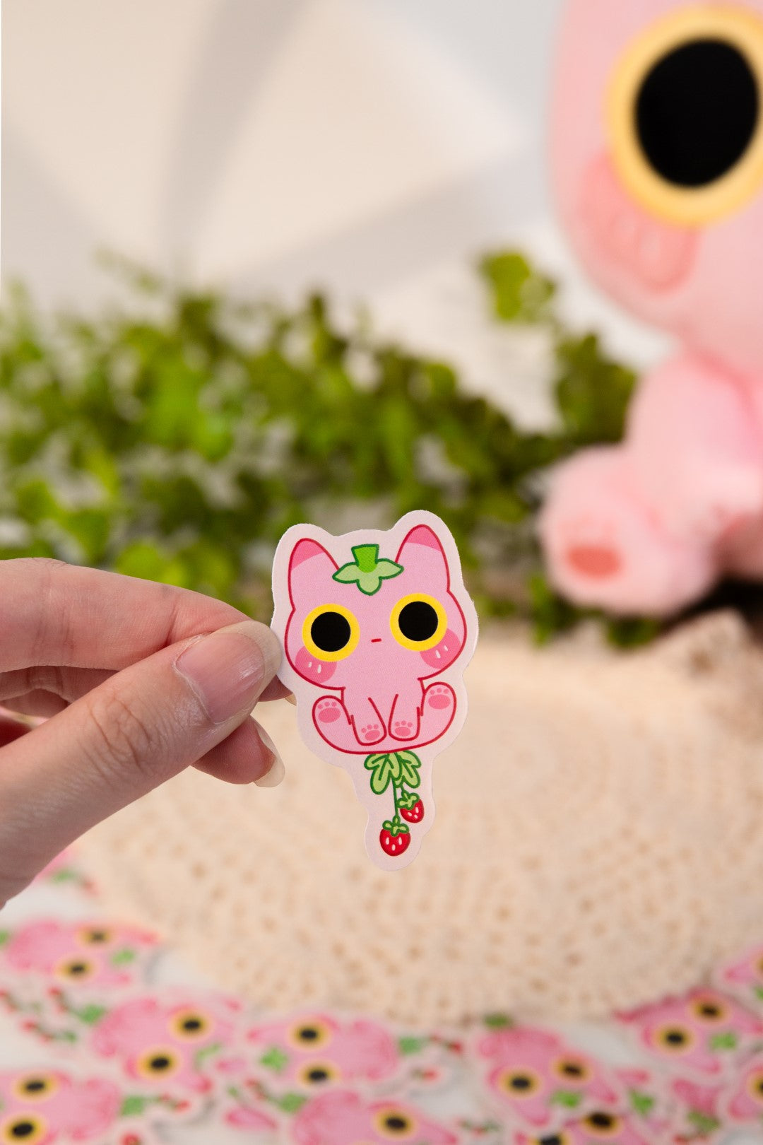 Vinyl Sticker | Strawmi Concept | 3 inch | Waterproof & Fade-Resistant