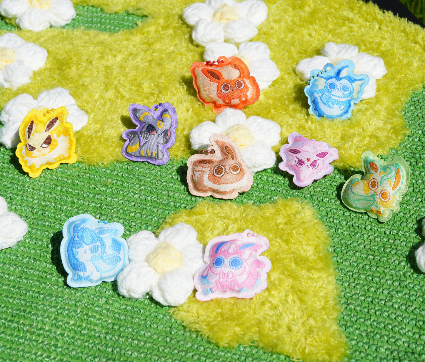 Squishy Eeveeolution Plush Keychains