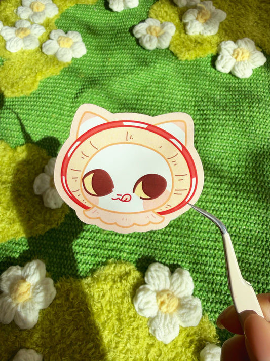 Vinyl Sticker | Meowshroom Cat