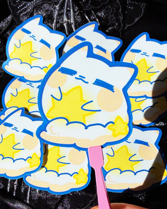 Vinyl Sticker | Cat Shooting Star