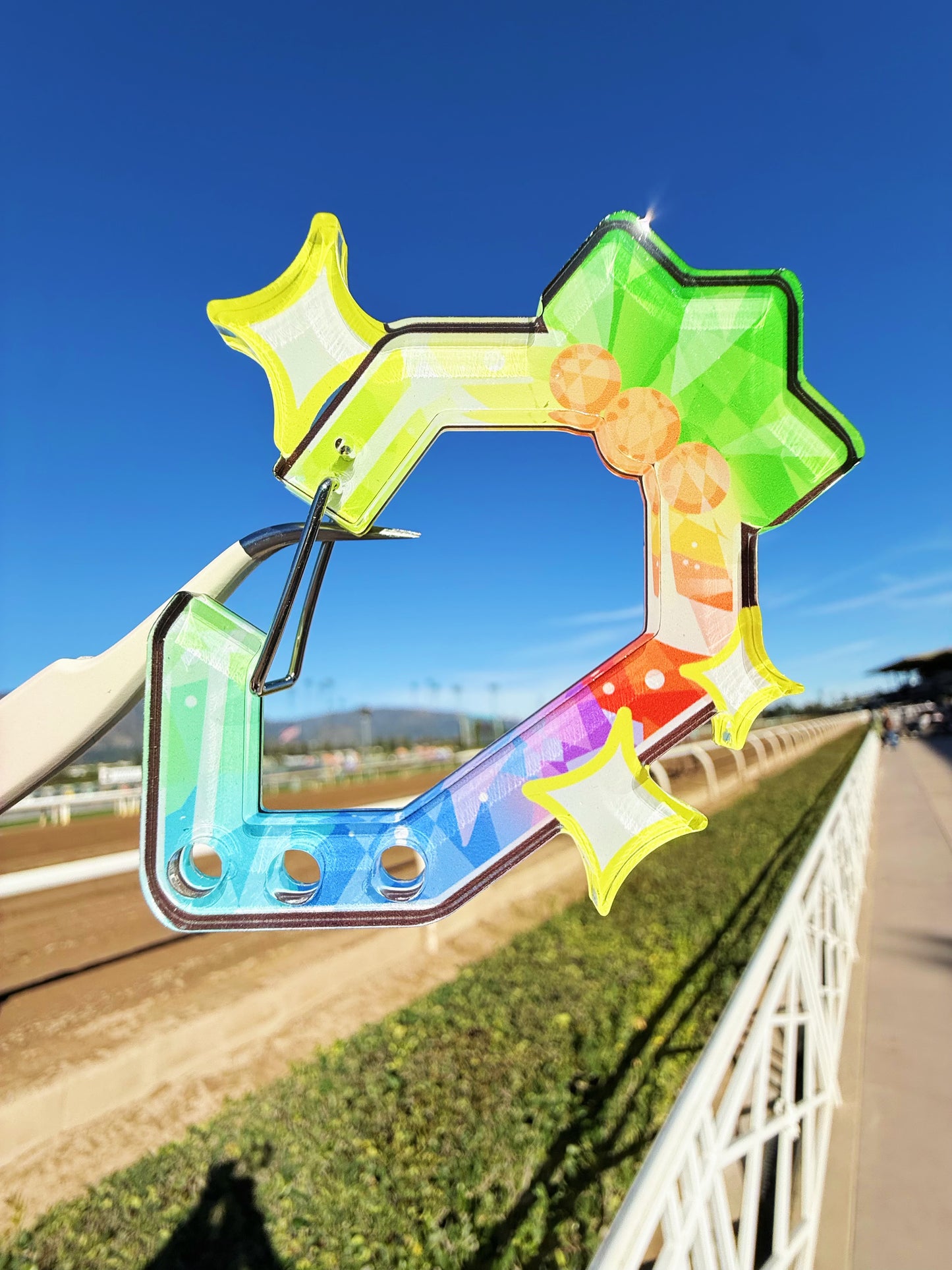 Uma Musume Gem Carrot Acrylic Carabiner