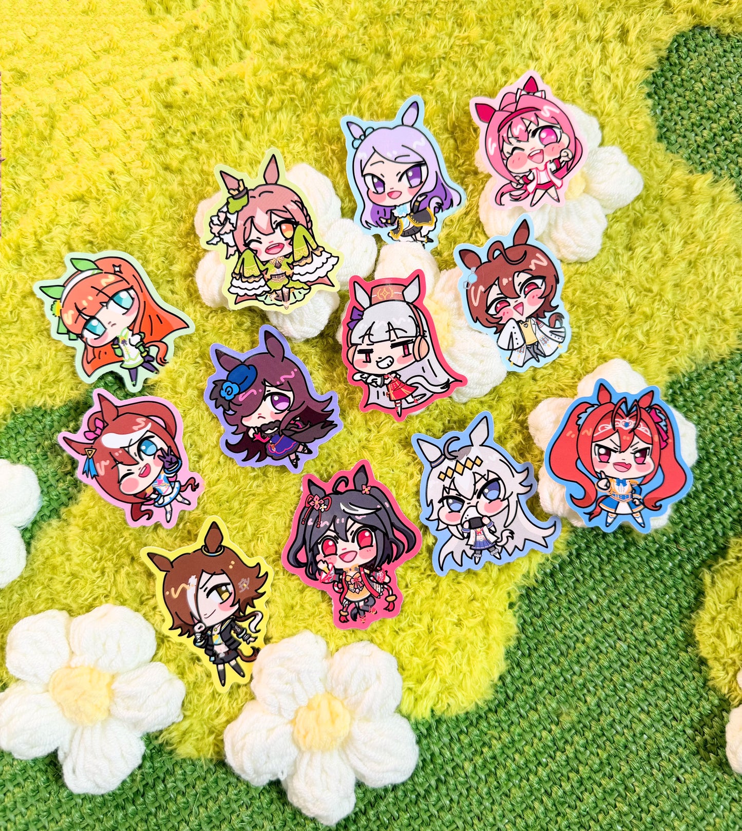 Uma Musume Waterproof Vinyl Stickers