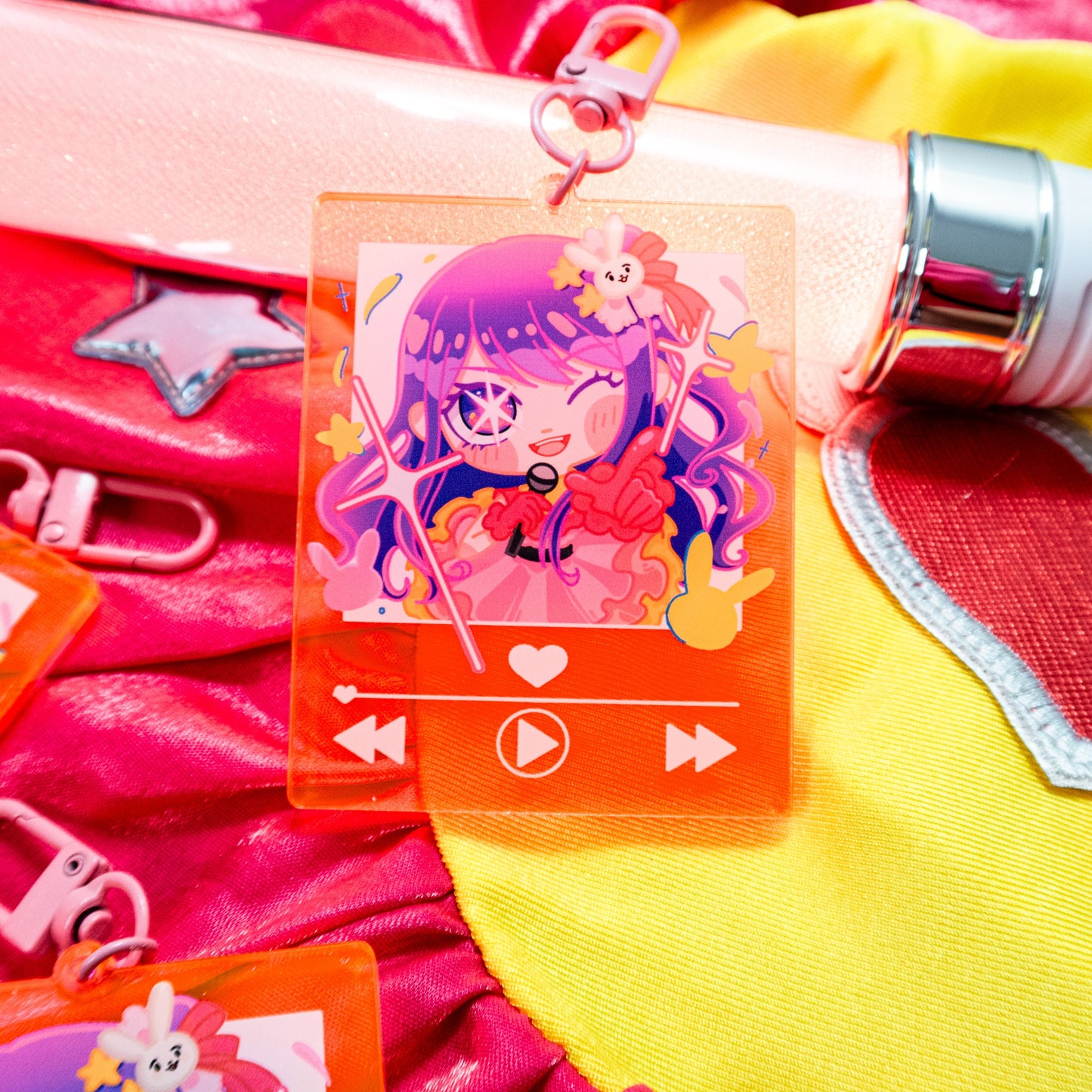 Album[Idol Ai] | Colored Acrylic Keychian | EXTREMELY COLORFUL&SHINING