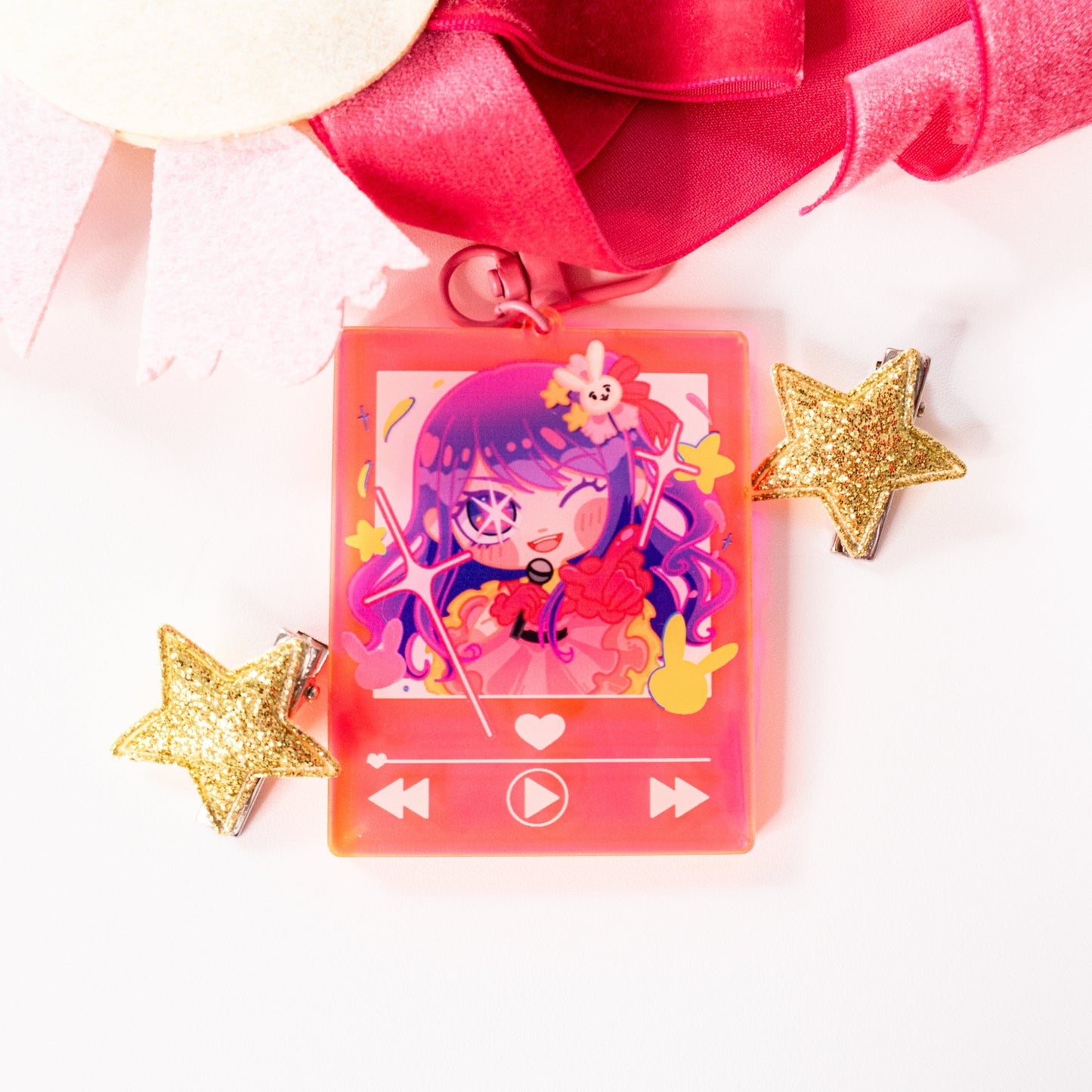 Album[Idol Ai] | Colored Acrylic Keychian | EXTREMELY COLORFUL&SHINING