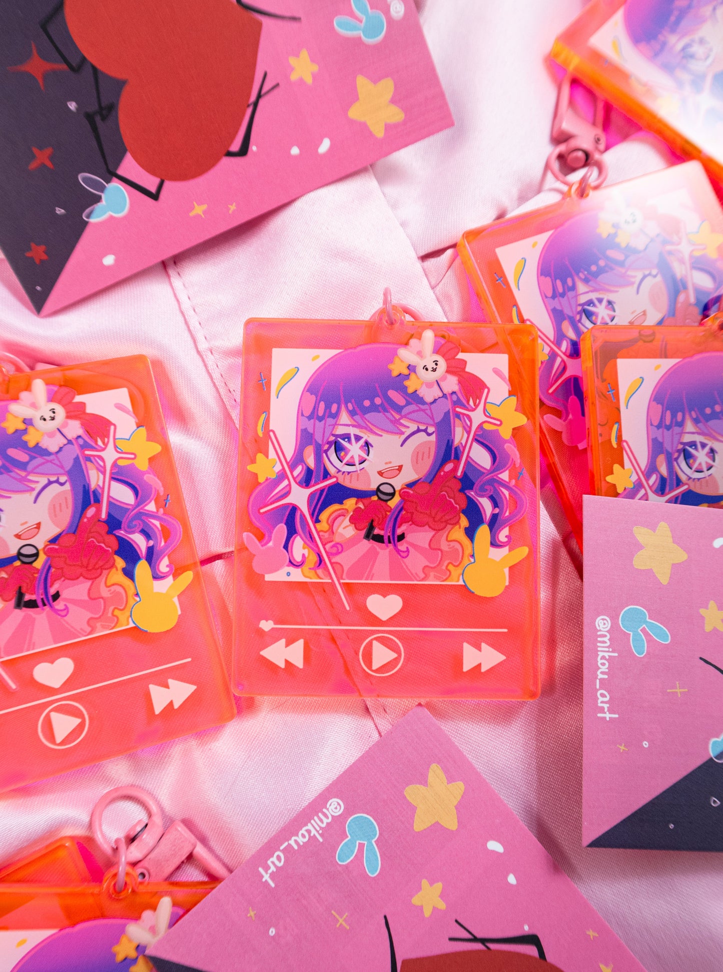 Album[Idol Ai] | Colored Acrylic Keychian | EXTREMELY COLORFUL&SHINING