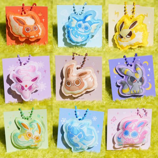 Squishy Eeveeolution Plush Keychains