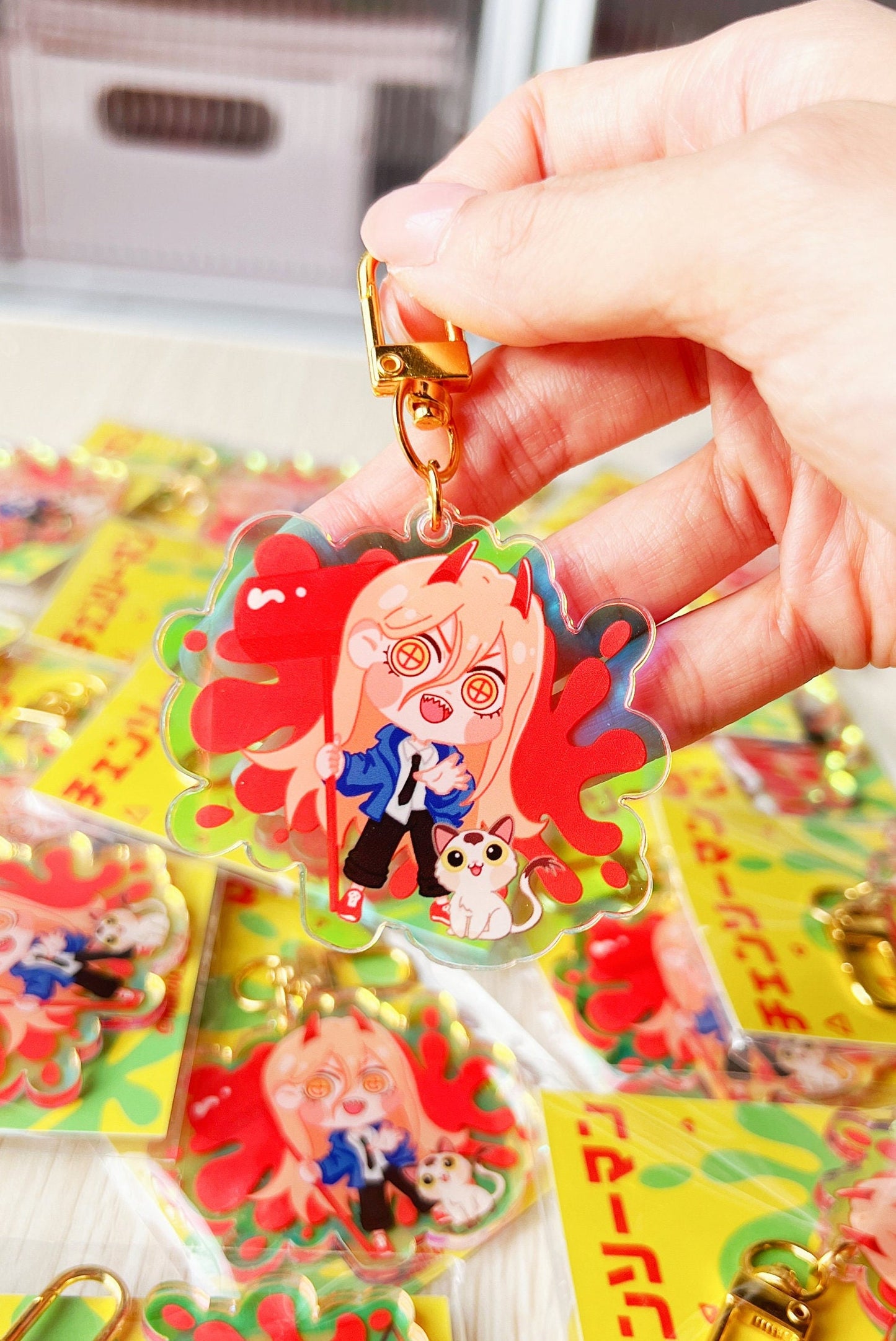 CSM Blood Devil & Nyako | Acrylic Charm/Keychain