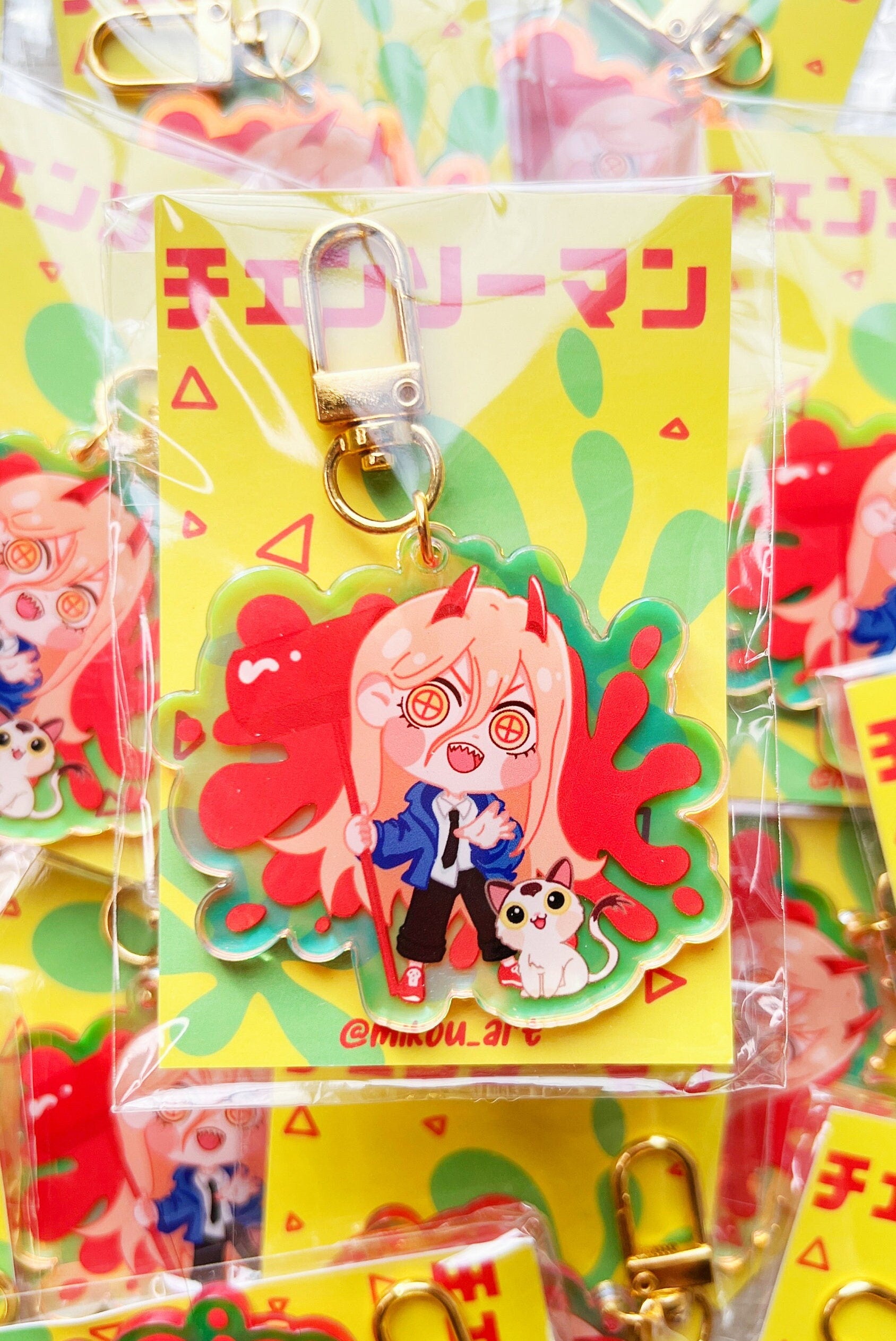 CSM Blood Devil & Nyako | Acrylic Charm/Keychain